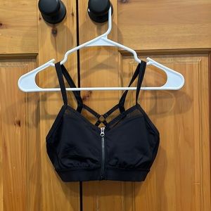 Lululemon zip up sports bra